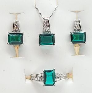⚘️Beautiful topaz silver 925 set